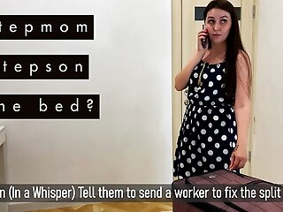 Stepmom and stepson share a..